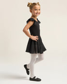Black Girls Flutter Sleeves Dress