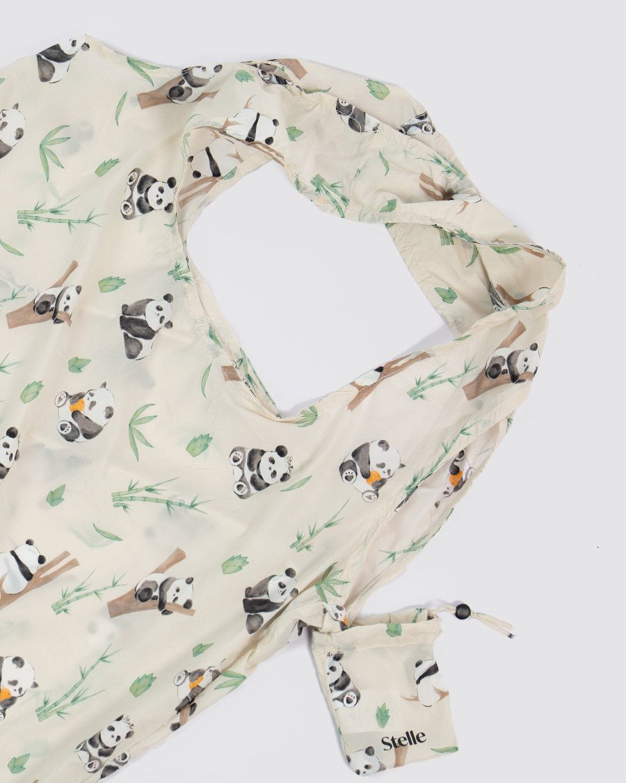 reusable tote bags close up
