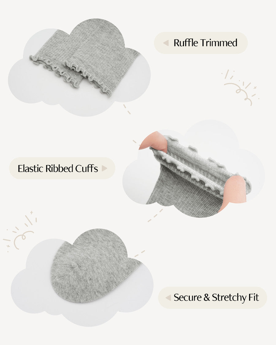 Kids Ribbed Calf Socks