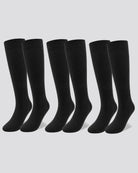 Black Kids Ruffle Trimmed Socks