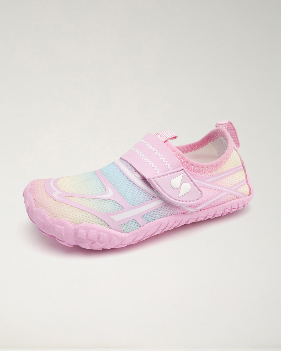 Water Shoes for Women and Kids in Rainbow Pink