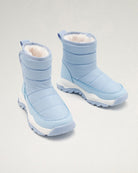 Ice Blue In A Flurry Kids Snow Boots