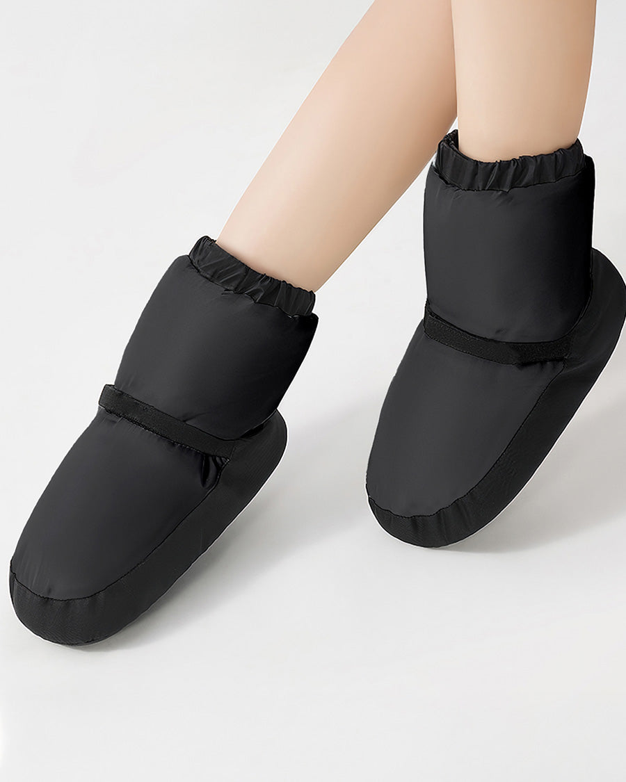 Black Kids Ballet Warm Up Booties