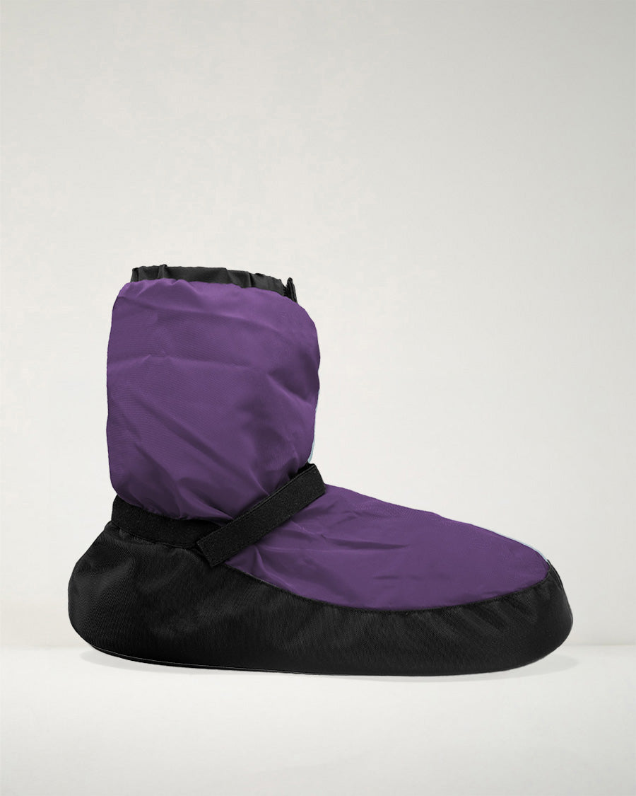 Purple Kids Ballet Warm Up Booties