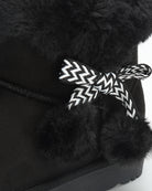 Fluff Stuff Kids Suede Boots in Black