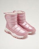 Pink In A Flurry Kids Snow Boots