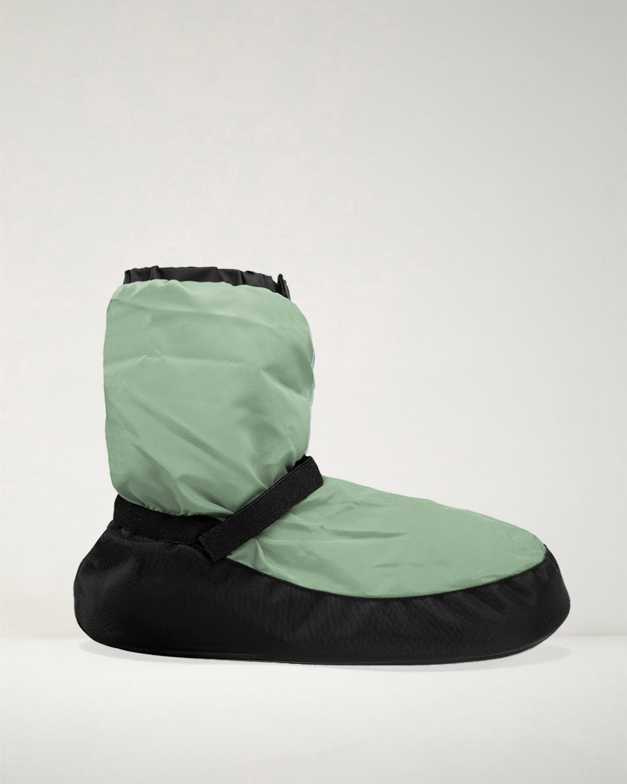 Green Kids Ballet Warm Up Booties