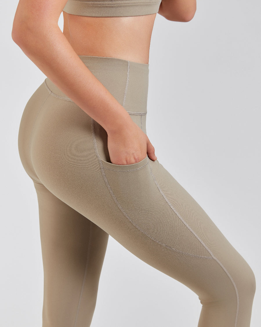 Stone SoftLuxe Yoga Pants with Pockets