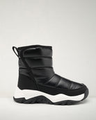 Black In A Flurry Kids Snow Boots