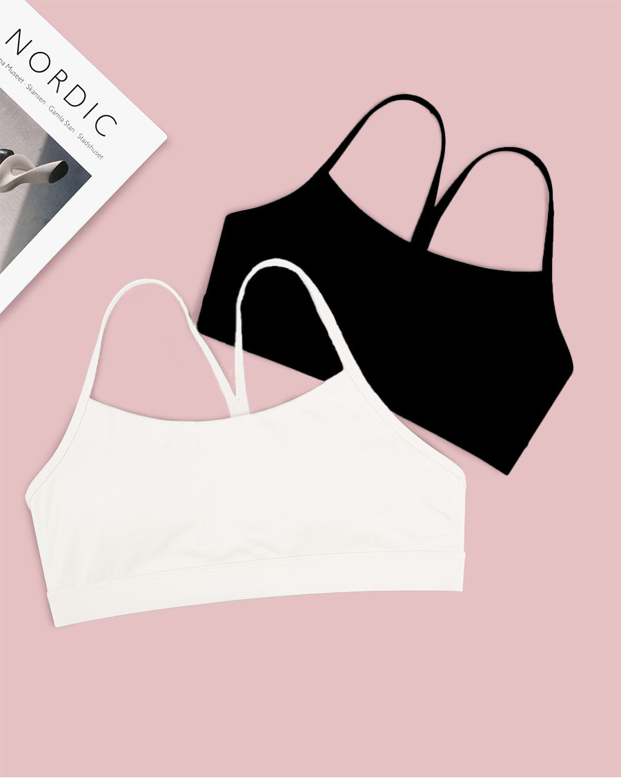 Girls Y-Back Sports Bra 2-pack