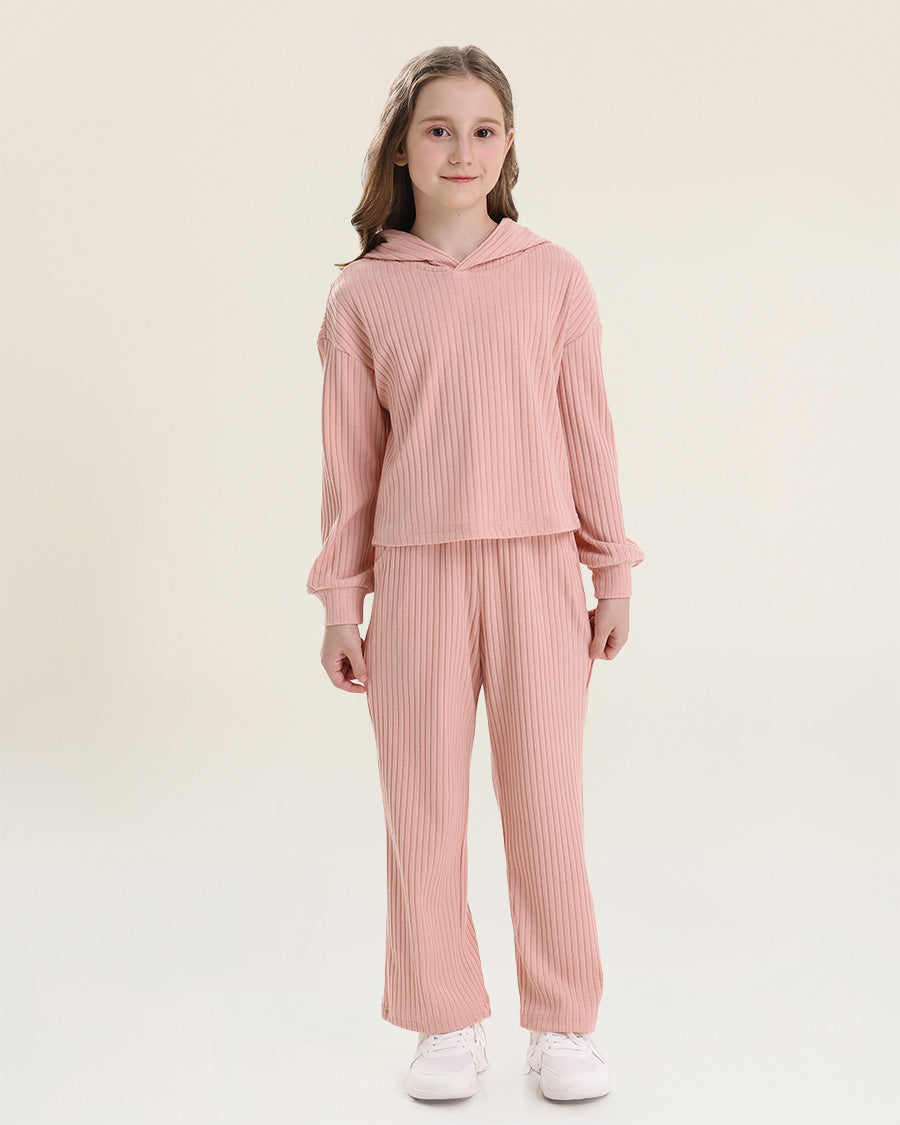 Pink Go with the Flow Kids Lounge Set