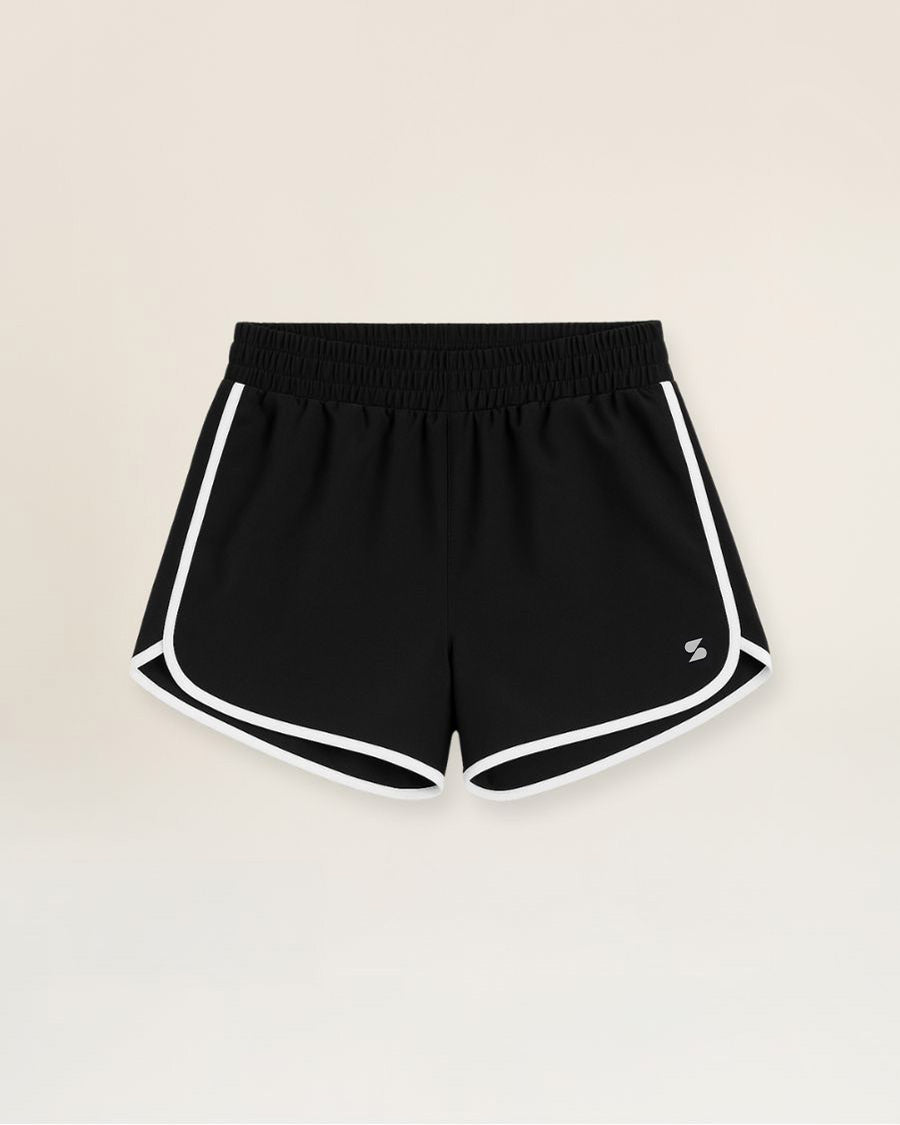 Black Girls Stretchy Athletic Shorts
