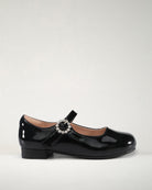 Black Girls Low-Heel Dress Shoes