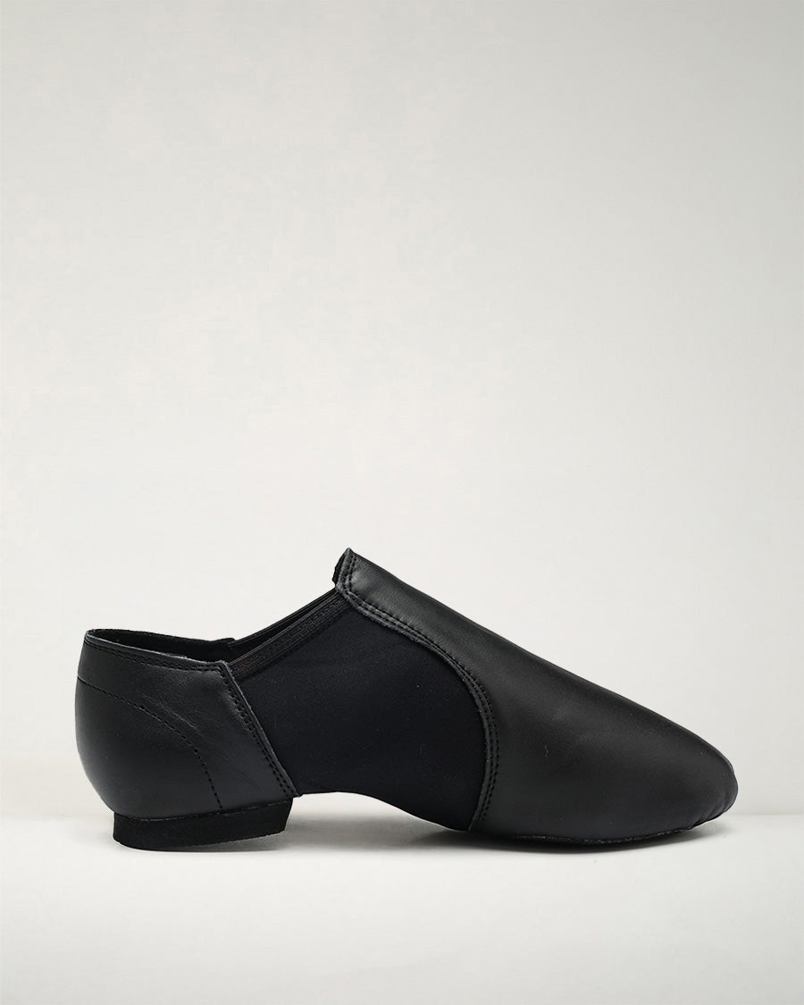 Black Leather Jazz Shoes
