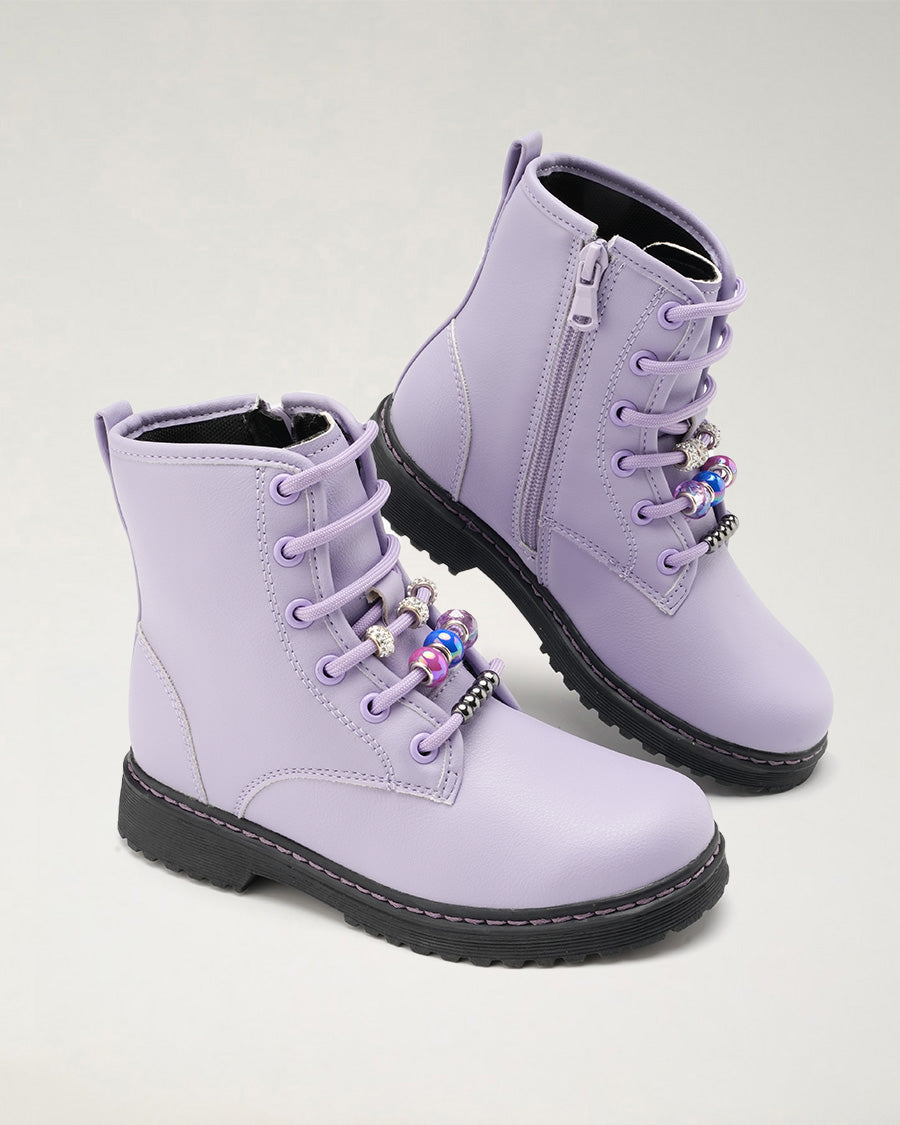 Lilic Tough Stuff Kids Combat Boots