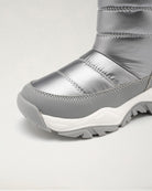 Grey In A Flurry Kids Snow Boots