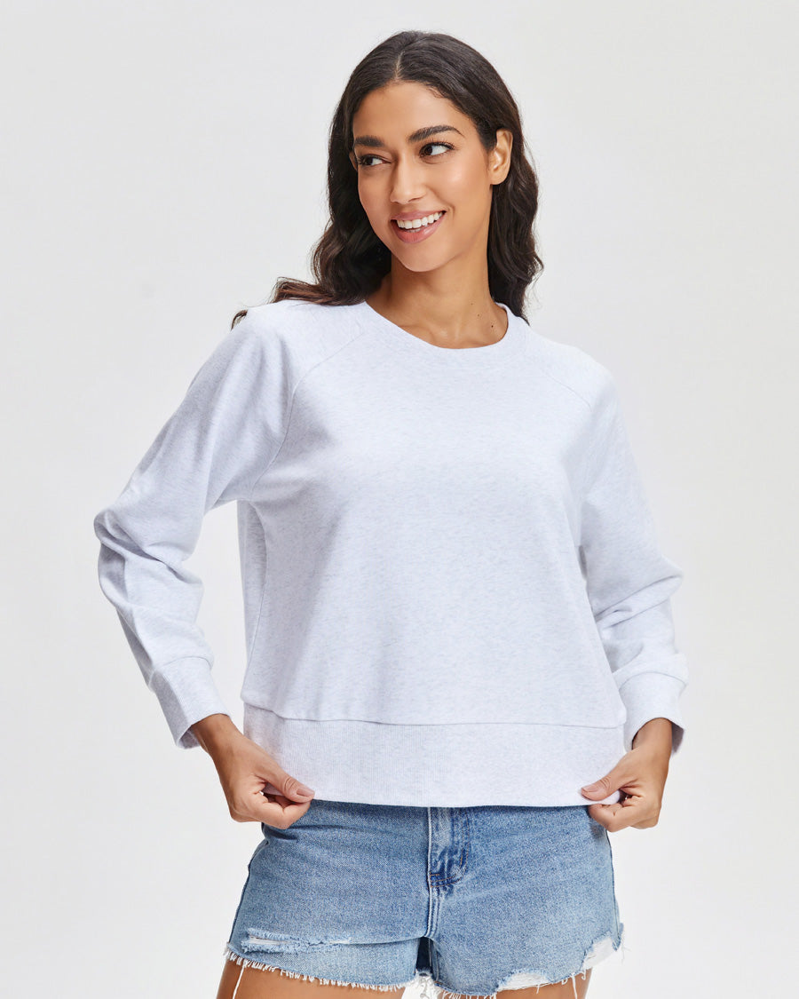 9090 RAGLAN SWEAT グレー XL Raglan Racer Sweatshirt – FujiandHakone