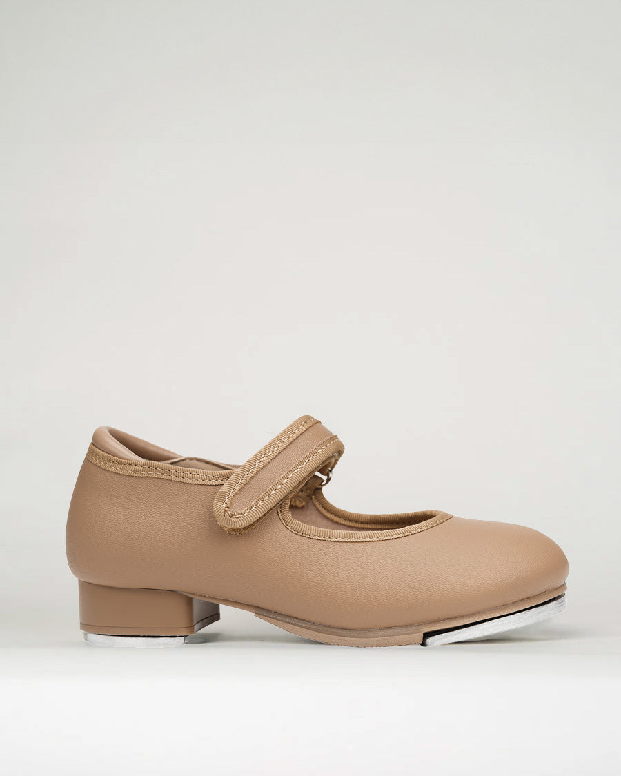 Tan Kids Tap Shoes