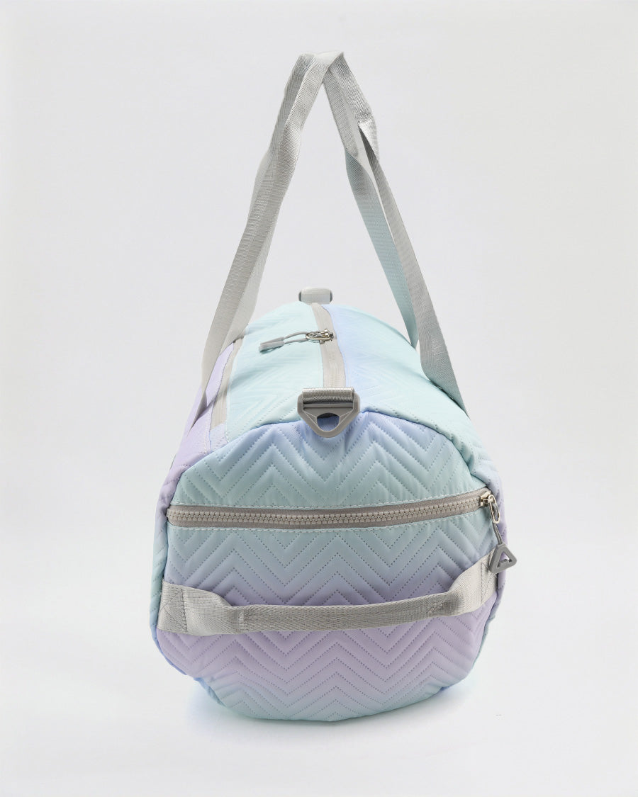 Pastel Embossed Duffle Bag