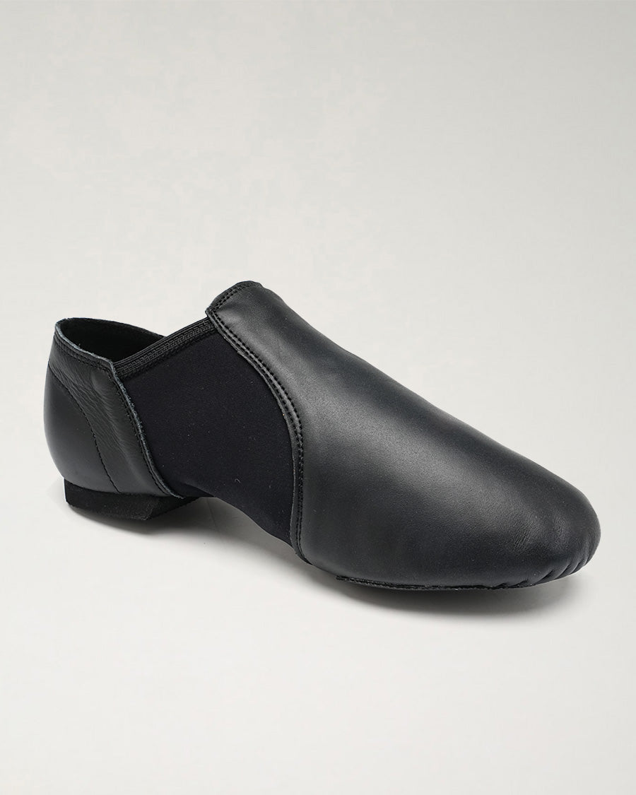 Black Leather Jazz Shoes