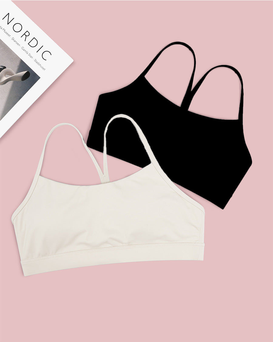 Girls Y-Back Sports Bra 2-pack