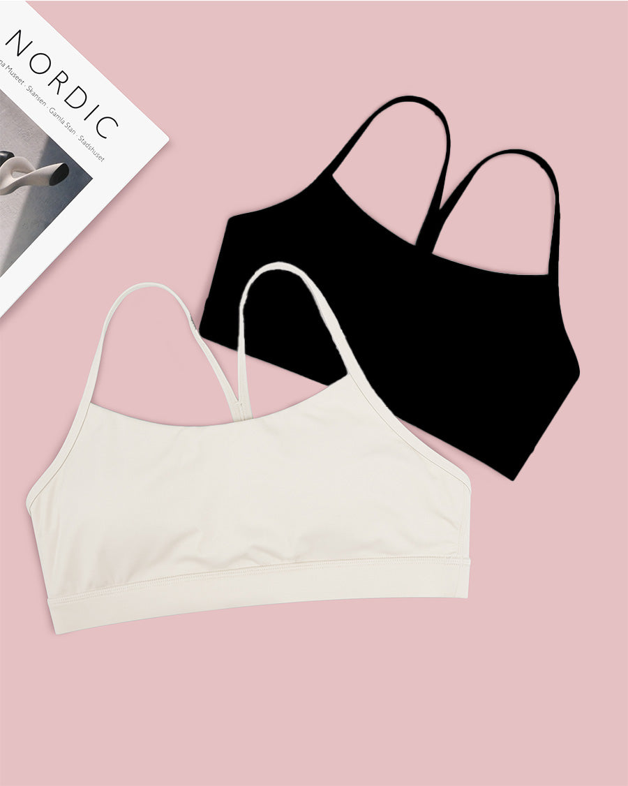 Girls Y-Back Sports Bra 2-pack