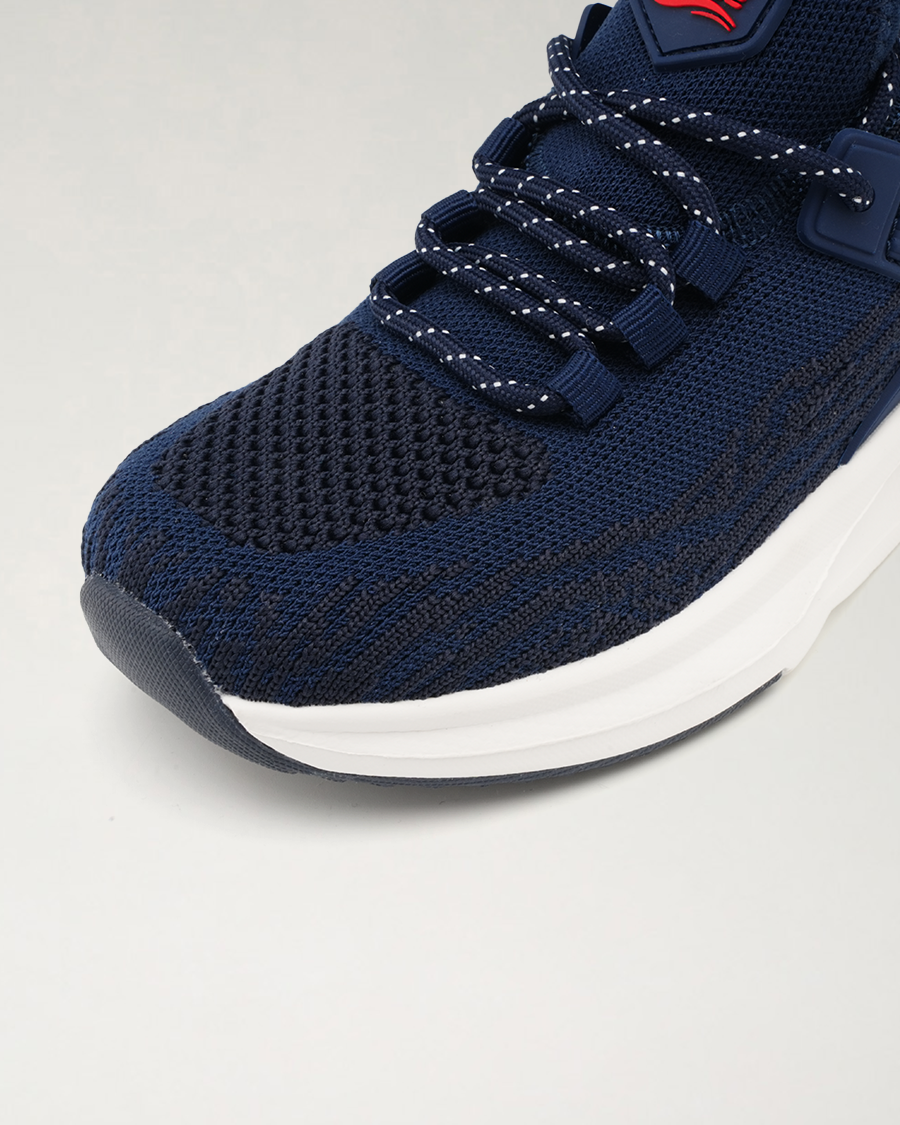 Navy Kids Running Shoes