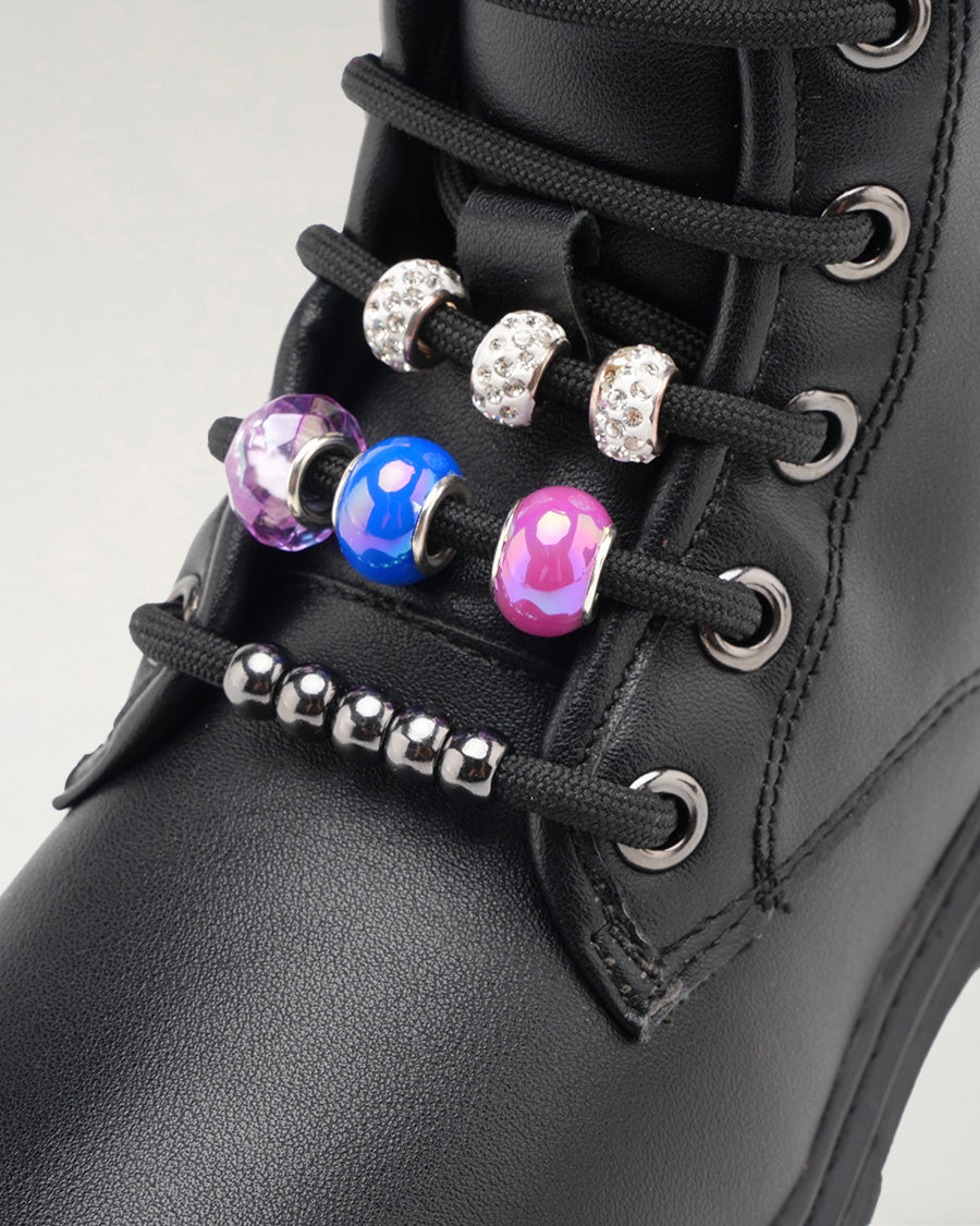 Black Tough Stuff Kids Combat Boots