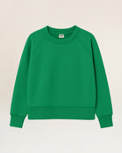 Kelly Green Raglan Sleeve Crewneck Sweatshirt