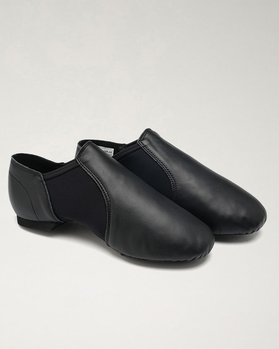 Black Leather Jazz Shoes