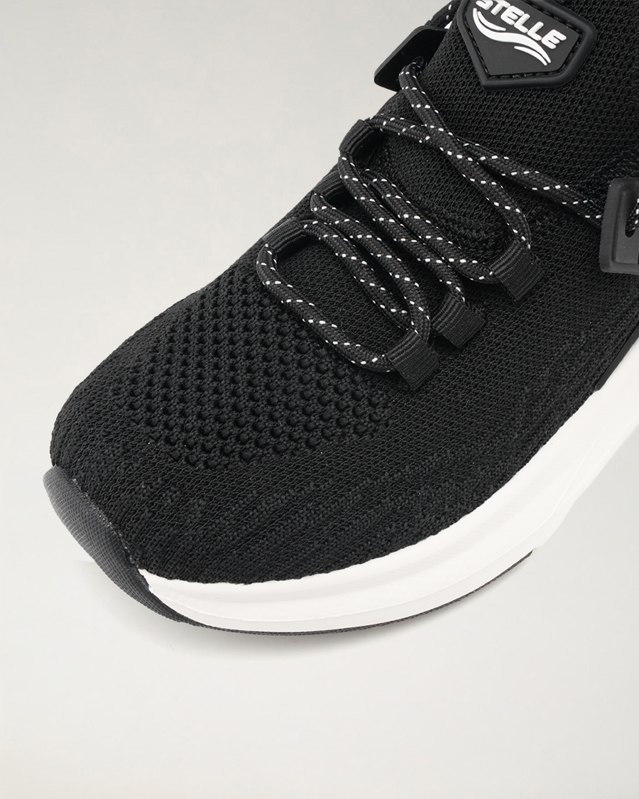 Black Kids Running Shoes