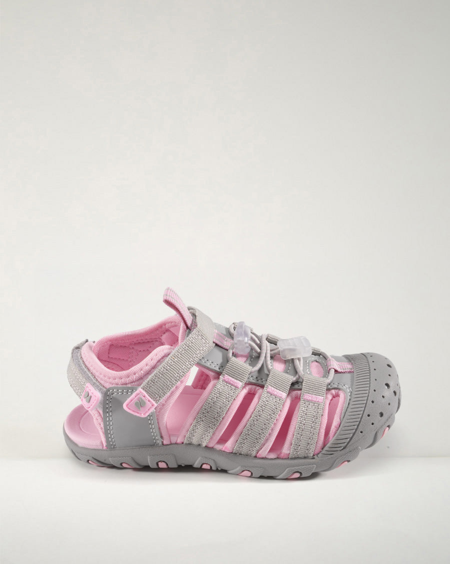 Grey Kids Sandal