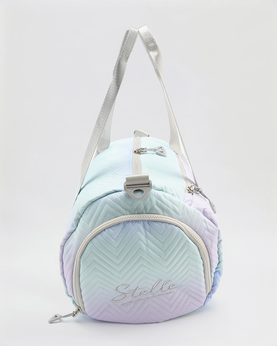 Pastel Embossed Duffle Bag