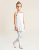 White Girls Camisole Dance Dress