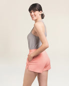 Light Heather Grey Racerback Tank Top