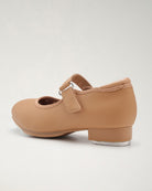 Tan Kids Tap Shoes | Easy-Strap Dance Flats