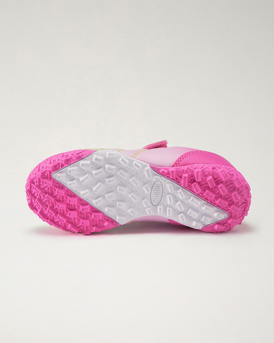 Kids Unisex Soccer Cleats in Popsicle