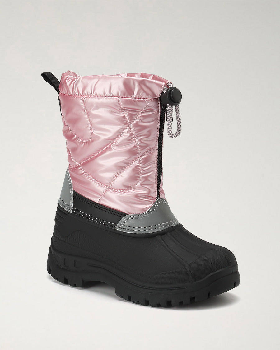 Pink Kids Snow Much Fun Winter Boots