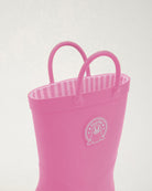 Make A Splash Kids Rubber Rain Boots in Pink