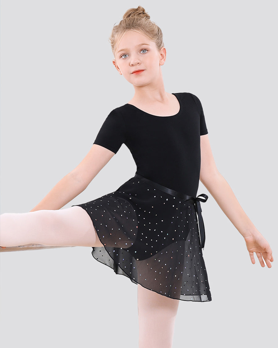 Sparkling Black Girls Ballet Leotard Starter Kit
