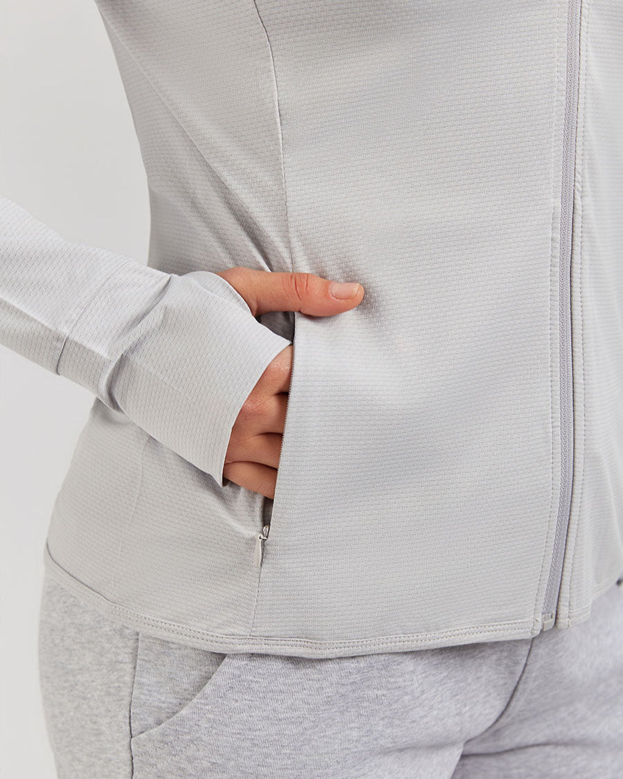 Light Grey Sun Protection Hoodie