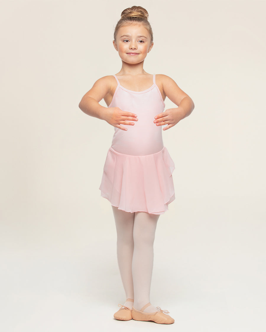 Ballet Pink Girls Camisole Dance Dress