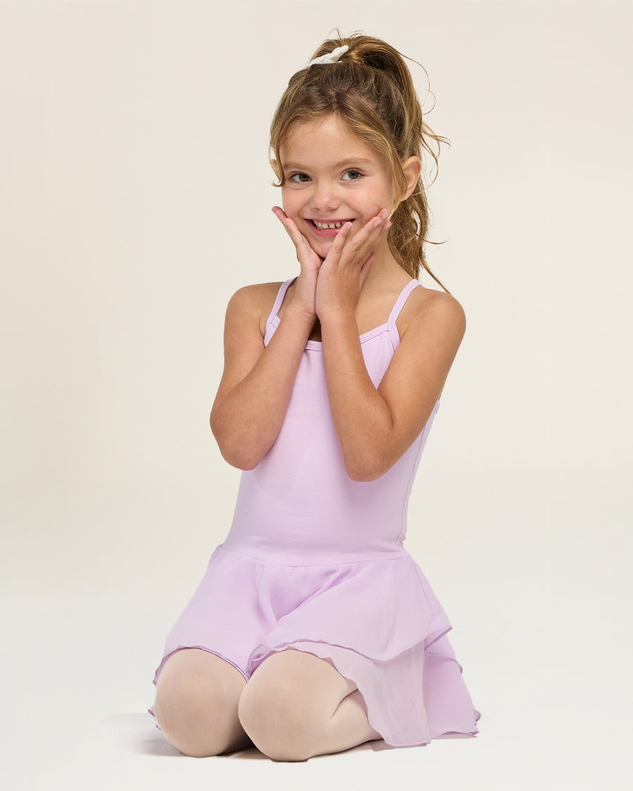 Lavender Girls Camisole Dance Dress