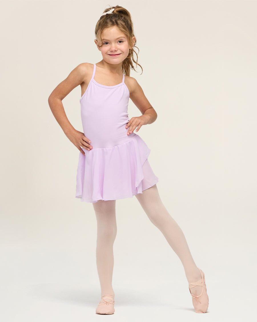 Lavender Girls Camisole Dance Dress