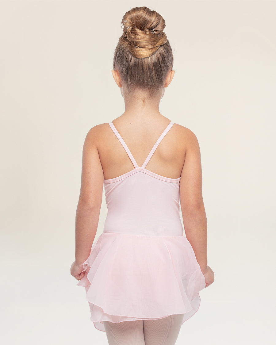 Ballet Pink Girls Camisole Dance Dress