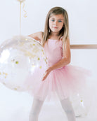 Ballet Pink Girls Camisole Tulle Dress