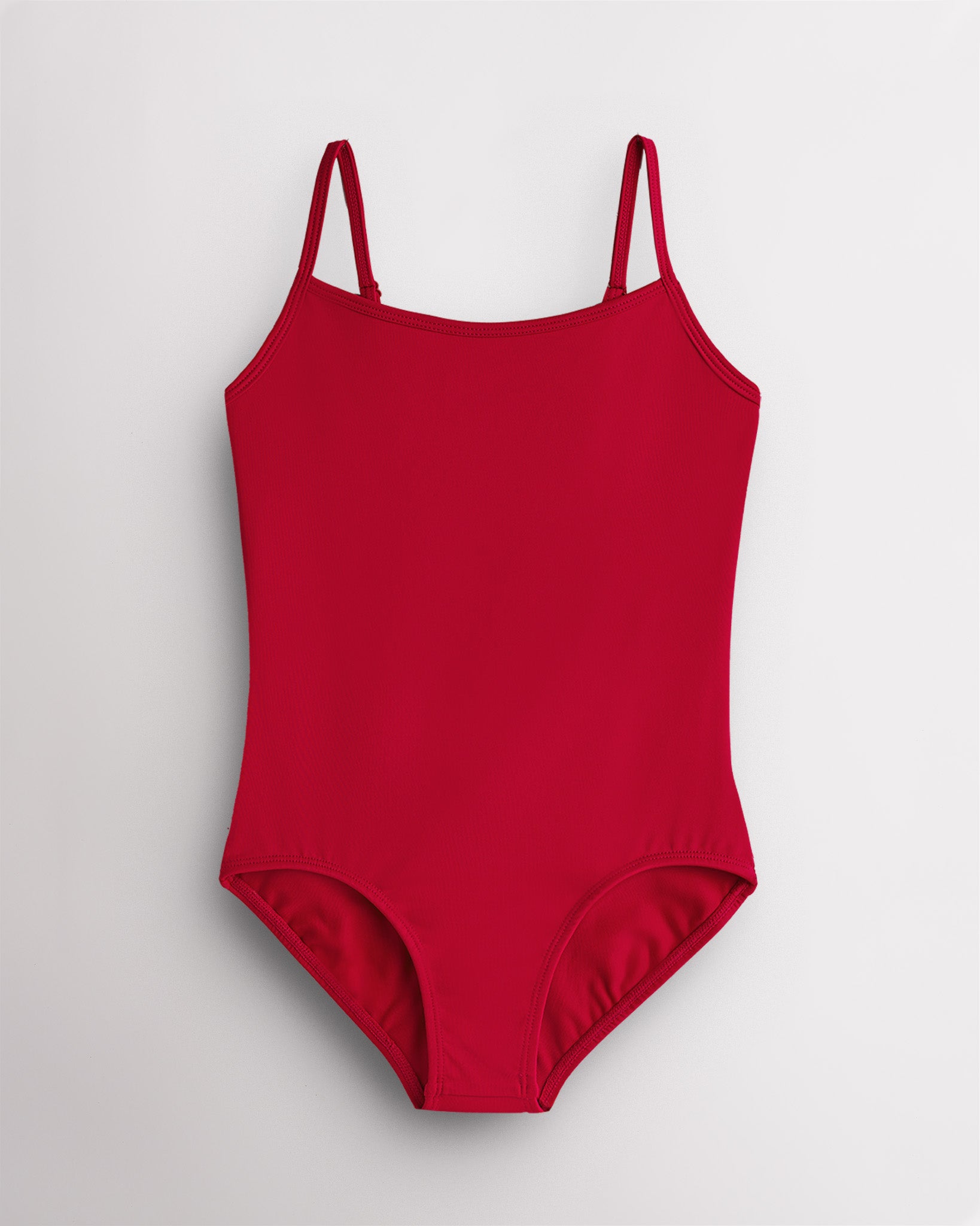 Camisole Performance Leotard in Crimson