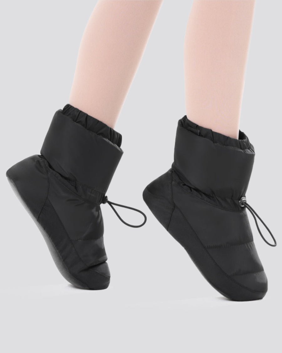 Black Kids Ballet Booties
