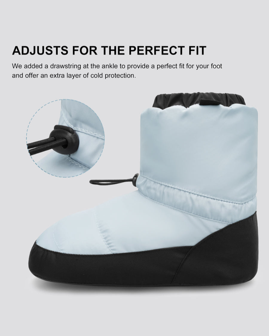 Blue Kids Ballet Booties