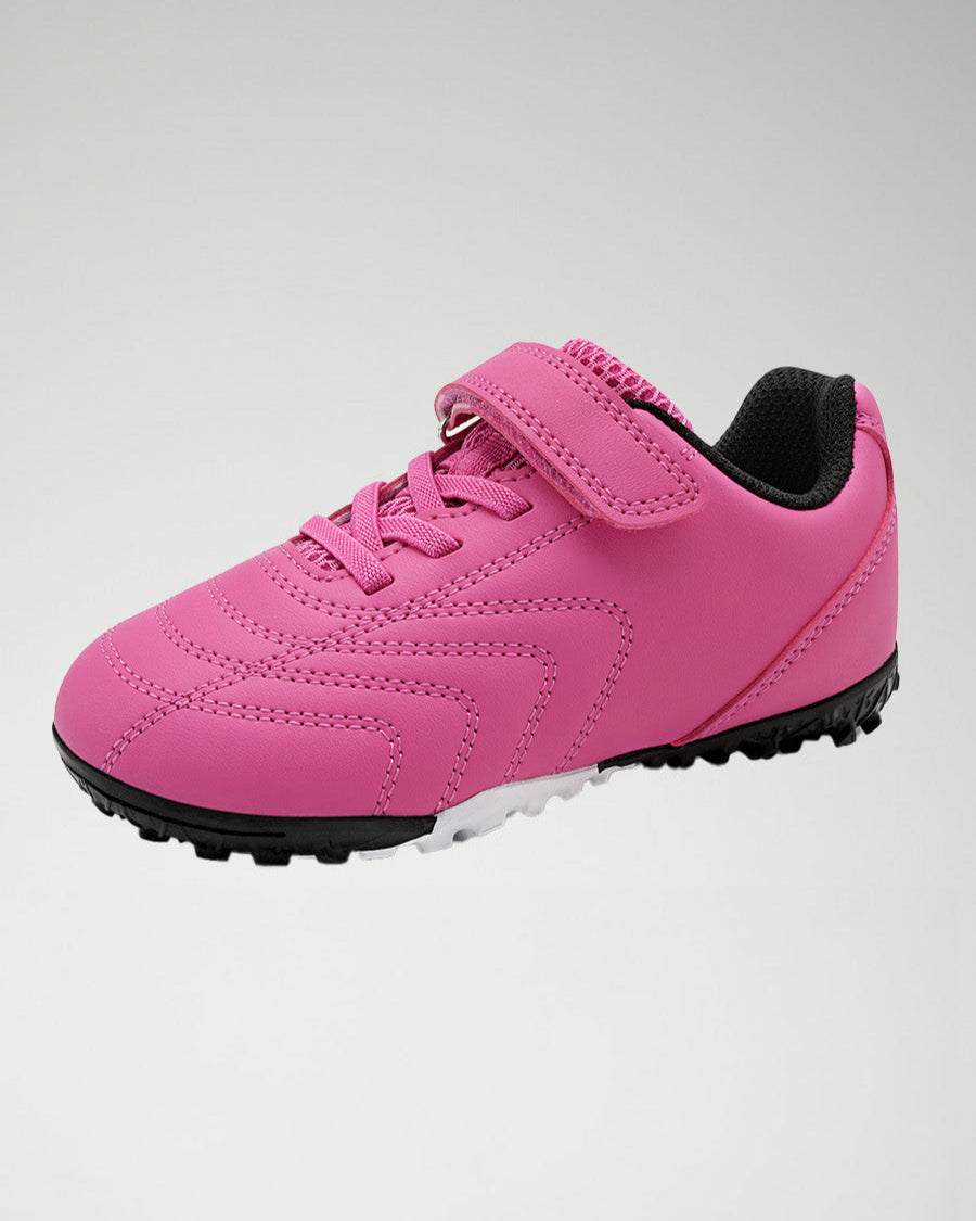 Fuchsia Kids Unisex Soccer Cleats